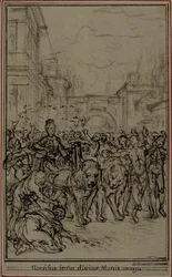 Étude pour la vignette-frontispice du livre II de Lucrèce "De la Nature des Choses".