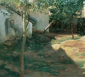 Dans le jardin de pruniers (Waldviertel)