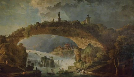 Pont sur les chutes