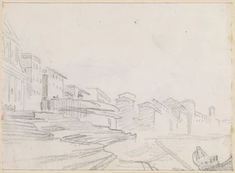 Bâtiments le long d