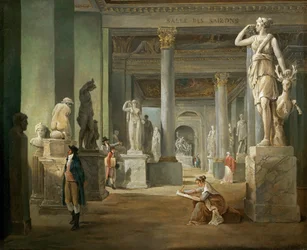 La salle des Saisons au Louvre