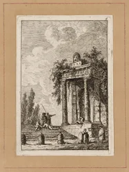 Planche Quatre des Soirées à Rome