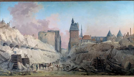 La démolition des maisons du Pont au Change en 1788