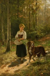 H.Salentin, La Récolteuse d