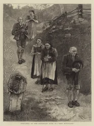 Croquis dans les Alpes bavaroises, II, Der Bittgang