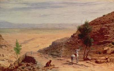 La route entre Jérusalem et Jéricho