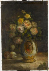 Nature morte avec des roses