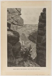Grand Canyon du Colorado, vue depuis le sentier Hance