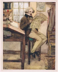 Hawthorne dans la maison des douanes