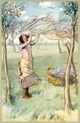 Je lave, essore... Et je fais tout moi-même, de Les Joyeuses Commères de Windsor, pub. 1910