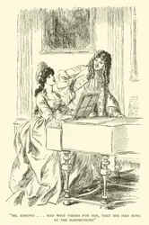M. Esmond... avait écrit des vers pour elle, qu