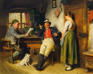 Figures dans un intérieur, 1891