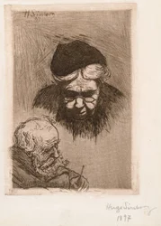 La tante et le père de l
