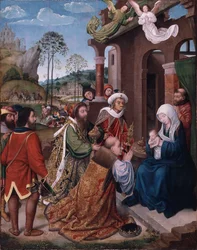 Adoration des Mages, vers 1505 (huile sur panneau)