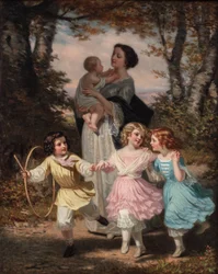Mère et enfants, c.1840-80