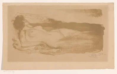 Femme nue couchée