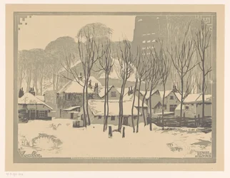 Vught sous la neige