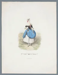 Femme en costume historique