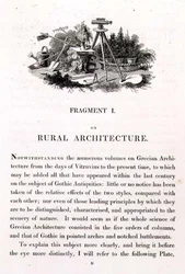 Illustration tirée de «Fragments on the Theory and Practice of Landscape Gardening», publié en 1816