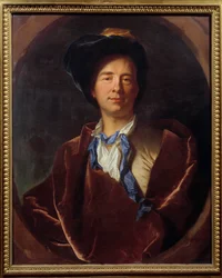 Portrait de Bernard Le Bouyer (Le Bovier) de Fontenelle (1657-1757), écrivain français