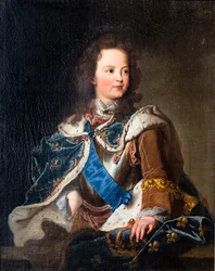 Portrait de Louis XV enfant