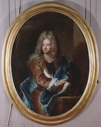 Portrait du diplomate italien Anton Giulio II Brignole-Sale (1673-1710) Ambassadeur auprès du roi Louis XIV. Peinture par Hyacinthe Rigaud