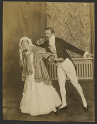 Ballet aristocratique (Graf Lalongue avec la baronne E. Rosin).