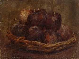 Un panier de prunes, 1869