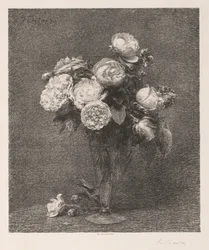 Bouquet de roses, 1879