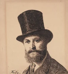 Portrait de Manet, 1867