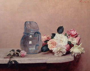 Nature morte avec des roses, 1889
