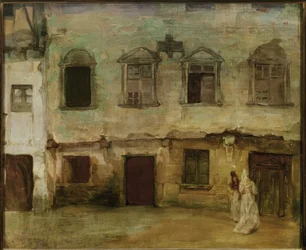 Rue dans une vieille ville castillane – 1894