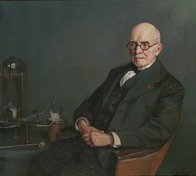 Portrait du physicien Édouard Branly