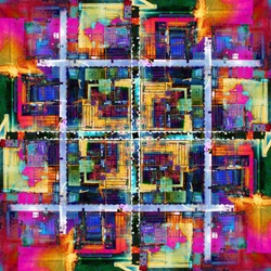 Une mosaïque urbaine pleine de vie