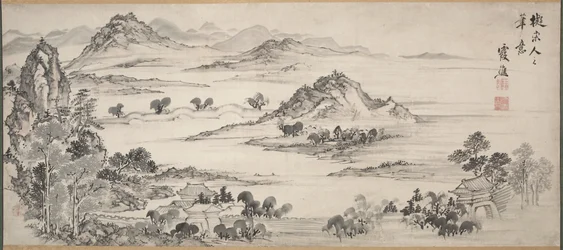 Vue du lac de l