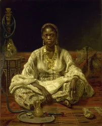 Femme noire, 1875-1876