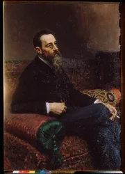 Portrait du compositeur Nicolas Rimski Korsakov