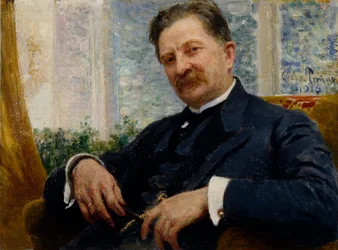 Portrait de Y.M. Vengerov, 1916