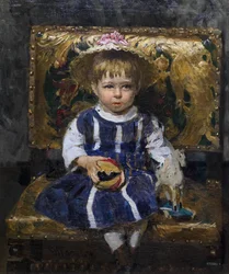 Véra Repine enfant