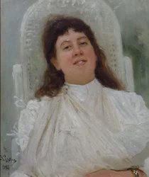 Portrait de Marianne von Werefkin, 1888