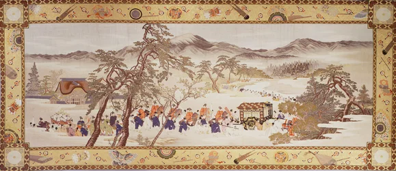 Procession de festival, c.1890-93