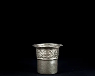Bécher cérémoniel / Pérou, cultures Chimu-Inca (terre cuite)