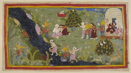 Dasaratha raconte aux reines l