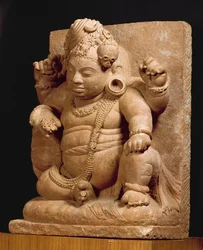 Figure de Shiva en Vamana, Mansar Maharashtra