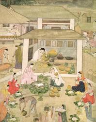 Festin de femmes, c.1810
