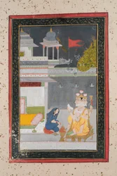 Khambhavati Ragini, vers 1790