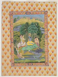 Krishna et les Gopis