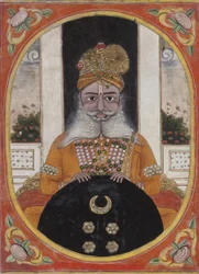 Maharaja Sardar Singh, souverain de Bikaner, 1851-71