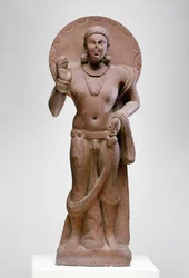 Maitreya, un futur Bouddha, culture de Ramnagar, d