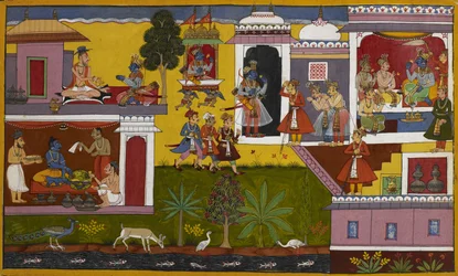 Rāma retourne à Ayodhya et planifie le sacrifice de Rajasuya, mais Bharata l